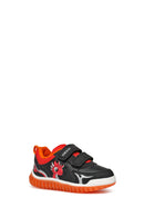 Geox Erkek Bebek Siyah Inek Bantlı Deri Sneaker | Derimod Geox Erkek Bebek Siyah Inek Bantlı Deri Sneaker | Derimod