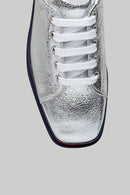 Yüksek Tabanlı Kadın Deri Sneaker | Derimod Yüksek Tabanlı Kadın Deri Sneaker | Derimod