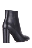 High Heeled Women's Leather Boots | Derimod High Heeled Women's Leather Boots | Derimod