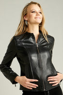 Glam Kadın Deri Ceket | Derimod Glam Kadın Deri Ceket | Derimod