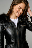 Dorothy Kadın Deri Ceket | Derimod Dorothy Kadın Deri Ceket | Derimod