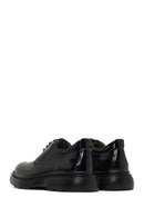 Male Black Lace-Up Thick-Soled Leather Casual Shoes | Derimod Male Black Lace-Up Thick-Soled Leather Casual Shoes | Derimod