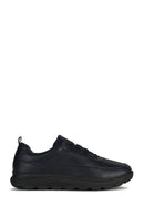 Geox Erkek Lacivert U Spherica Deri Sneaker | Derimod Geox Erkek Lacivert U Spherica Deri Sneaker | Derimod