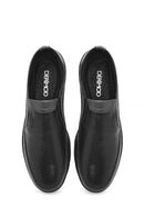 Men's Black Leather Casual Loafer | Derimod Men's Black Leather Casual Loafer | Derimod