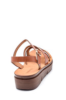 Kadın Dolgu Topuk Casual Sandalet | Derimod Kadın Dolgu Topuk Casual Sandalet | Derimod