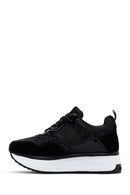 Alberto Guardiani Kadın Siyah Louise Kalın Tabanlı Deri Sneaker | Derimod Alberto Guardiani Kadın Siyah Louise Kalın Tabanlı Deri Sneaker | Derimod