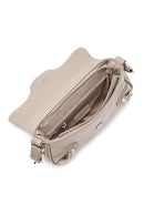 Kadın Gri Metal Detaylı Çapraz Çanta | Derimod Kadın Gri Metal Detaylı Çapraz Çanta | Derimod