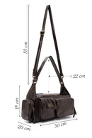 Women's Brown Long Strap Shoulder Bag | Derimod Women's Brown Long Strap Shoulder Bag | Derimod