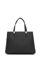 Kadın Siyah Uzun Askılı Klasik Kol Çantası | Derimod Kadın Siyah Uzun Askılı Klasik Kol Çantası | Derimod