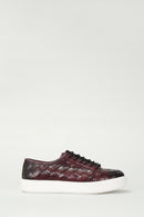 Braided Men's Leather Sneaker | Derimod Braided Men's Leather Sneaker | Derimod