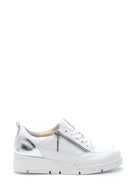 Women's Leather Zipper Detailed Shoes | Derimod Women's Leather Zipper Detailed Shoes | Derimod