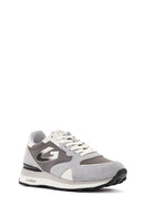 Alberto Guardiani Erkek Wen Kalın Tabanlı Gri Bağcıklı Deri Sneaker | Derimod Alberto Guardiani Erkek Wen Kalın Tabanlı Gri Bağcıklı Deri Sneaker | Derimod