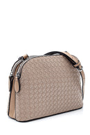 Women's Knitted Detailed Crossbody Bag | Derimod Women's Knitted Detailed Crossbody Bag | Derimod