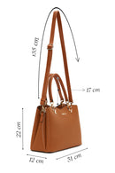 Women's Tan Long Strap Shoulder Bag | Derimod Women's Tan Long Strap Shoulder Bag | Derimod