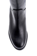 Women's Black Zippered Casual Boots | Derimod Women's Black Zippered Casual Boots | Derimod