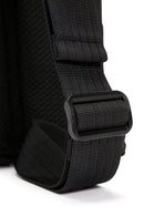 D-Pack Men's Black Long Strap Shoulder Bag | Derimod D-Pack Men's Black Long Strap Shoulder Bag | Derimod