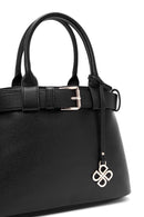 Kadın Siyah Uzun Askılı Kol Çantası | Derimod Kadın Siyah Uzun Askılı Kol Çantası | Derimod