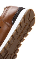 Hammer Jack Men's Tan Leather Sneaker | Derimod Hammer Jack Men's Tan Leather Sneaker | Derimod
