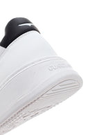 Alberto Guardiani Men's White New Era Thick Soled Leather Sneaker | Derimod Alberto Guardiani Men's White New Era Thick Soled Leather Sneaker | Derimod
