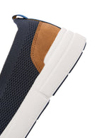 Derimod Zero Men's Navy Blue Fabric Sneaker | Derimod Derimod Zero Men's Navy Blue Fabric Sneaker | Derimod