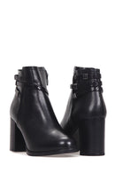 Women's Crocodile Detailed Boots | Derimod Women's Crocodile Detailed Boots | Derimod