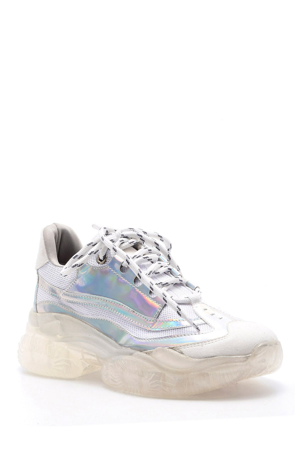 Kadın Şeffaf Tabanlı Sneaker