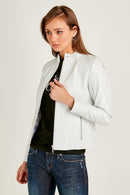 Janet Kadın Deri Ceket | Derimod Janet Kadın Deri Ceket | Derimod