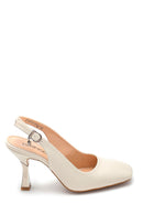 Kadın Deri Aksesuar Detaylı Stiletto | Derimod Kadın Deri Aksesuar Detaylı Stiletto | Derimod