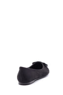 Women's Patent Leather Detailed Ballerinas | Derimod Women's Patent Leather Detailed Ballerinas | Derimod