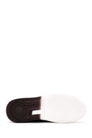 Men's Black Thick Sole Lace Up Leather Sneaker | Derimod Men's Black Thick Sole Lace Up Leather Sneaker | Derimod