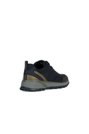Geox Erkek Siyah Sterrato Bağcıklı Deri Sneaker | Derimod Geox Erkek Siyah Sterrato Bağcıklı Deri Sneaker | Derimod
