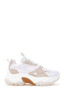 Women's Beige Thick Soled Sneaker | Derimod Women's Beige Thick Soled Sneaker | Derimod