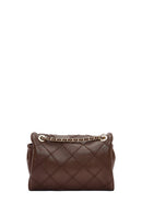 Kadın Kahverengi Uzun Askılı Baskılı Kol Çantası | Derimod Kadın Kahverengi Uzun Askılı Baskılı Kol Çantası | Derimod