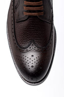 Erkek Kroko Detaylı Klasik Ayakkabı | Derimod Erkek Kroko Detaylı Klasik Ayakkabı | Derimod