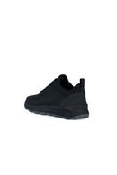 Geox Men's Black Spherica Lace-Up Thick Soled Sneaker | Derimod Geox Men's Black Spherica Lace-Up Thick Soled Sneaker | Derimod