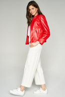 Malibuna Kadın Deri Ceket | Derimod Malibuna Kadın Deri Ceket | Derimod