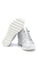 Kadın Deri Fermuar Detaylı Sneaker | Derimod Kadın Deri Fermuar Detaylı Sneaker | Derimod