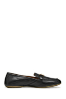 Geox Kadın Siyah Palmaria Deri Loafer | Derimod Geox Kadın Siyah Palmaria Deri Loafer | Derimod