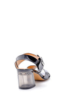 Women's Transparent Heeled Sandals | Derimod Women's Transparent Heeled Sandals | Derimod