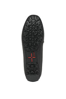 Geox Kadın Siyah Kosmopolis+Grip Toka Detaylı Deri Babet | Derimod Geox Kadın Siyah Kosmopolis+Grip Toka Detaylı Deri Babet | Derimod