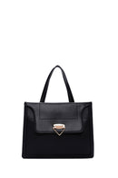 Kadın Siyah Uzun Askılı Kol Çantası | Derimod Kadın Siyah Uzun Askılı Kol Çantası | Derimod