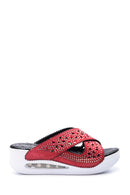Women's Heavy Sole Comfort Slippers | Derimod Women's Heavy Sole Comfort Slippers | Derimod