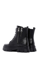 Women's Black Leather Boots | Derimod Women's Black Leather Boots | Derimod