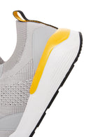 Derimod Zero Erkek Gri Bağcıklı Kalın Tabanlı Kumaş Sneaker | Derimod Derimod Zero Erkek Gri Bağcıklı Kalın Tabanlı Kumaş Sneaker | Derimod