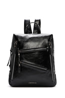 Kadın Siyah Casual Sırt Çantası | Derimod Kadın Siyah Casual Sırt Çantası | Derimod