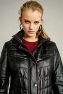 Sharon Kadın Deri Ceket | Derimod Sharon Kadın Deri Ceket | Derimod