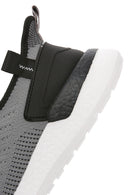 Derimod Zero Men's Gray Lace-Up Thick Soled Fabric Sneaker | Derimod Derimod Zero Men's Gray Lace-Up Thick Soled Fabric Sneaker | Derimod