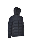Geox Men's Navy Blue M Elver Hooded Jacket | Derimod Geox Men's Navy Blue M Elver Hooded Jacket | Derimod