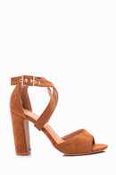Women's Suede Heeled Shoes | Derimod Women's Suede Heeled Shoes | Derimod
