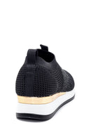 Kadın Siyah Taşlı Sneaker | Derimod Kadın Siyah Taşlı Sneaker | Derimod